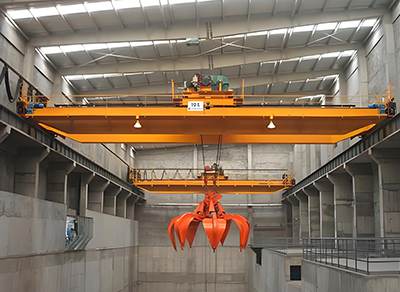 QZ Type electric grab bridge cranes