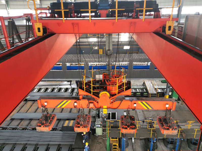 QC Type electromagnetic double-girder bridge cranes