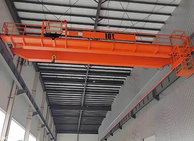 LH Type double-girder crane with electric hoist