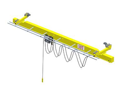 New type single girder bridge cranes