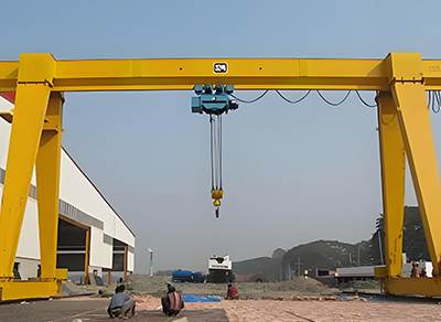 MH Type gantry cranes with electric hoist
