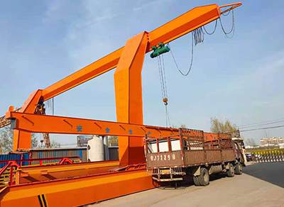 MHL Type electric hoist inclined hanging gantry cranes