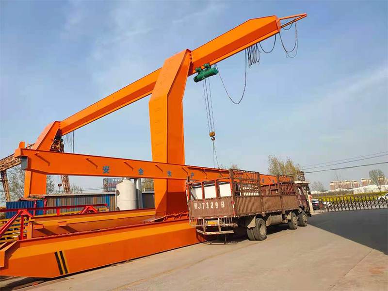 MHL Type electric hoist inclined hanging gantry cranes