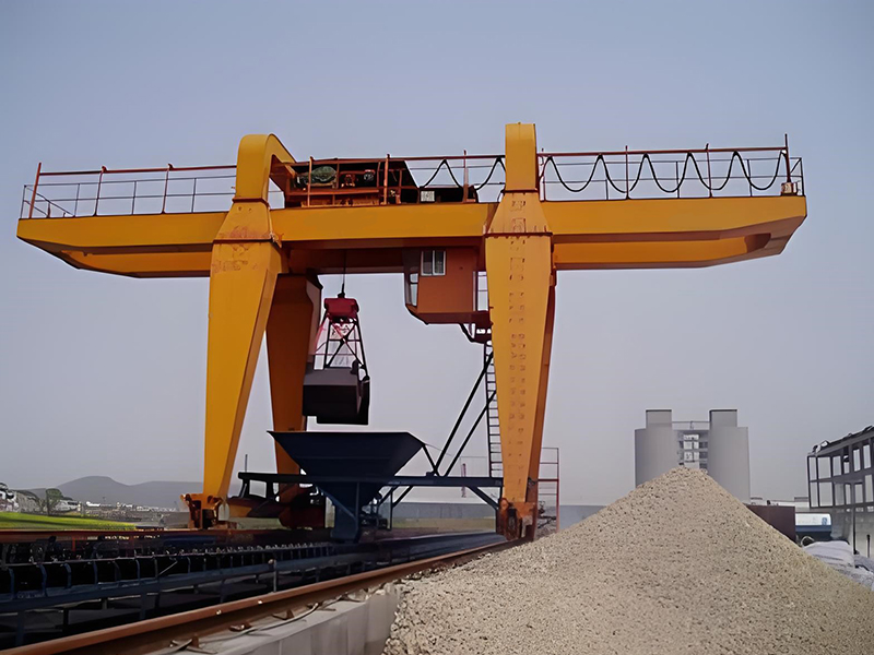 MZ Type double beam grab bucket gantry cranes