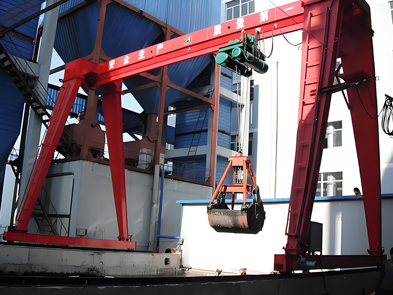 MZ Type double beam grab bucket gantry cranes