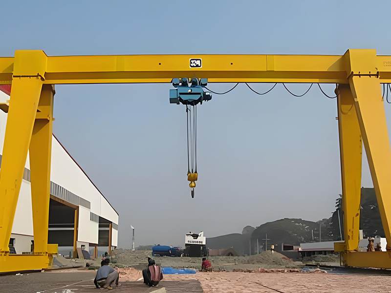 MH Type gantry cranes with electric hoist