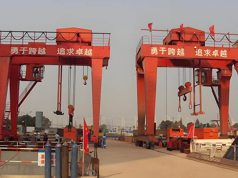MG Type gantry cranes for subway construction
