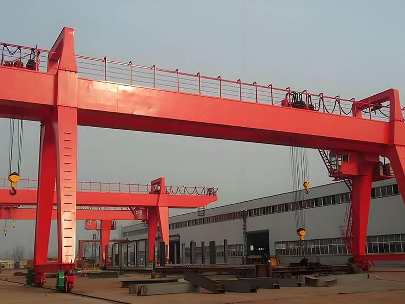 MG Type double-beam gantry cranes with hook