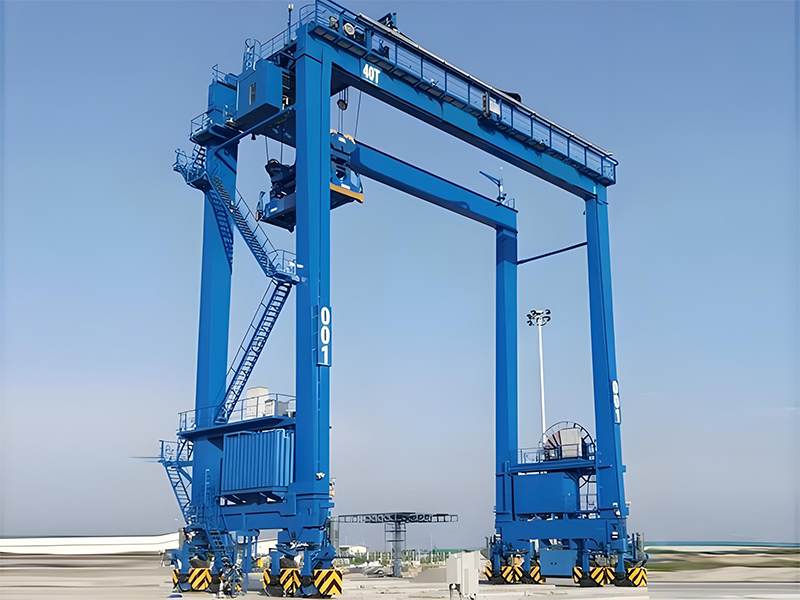 MG Type tire mounted container gantry cranes