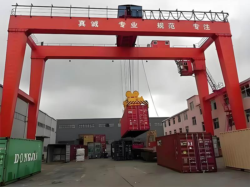 Rail  mounted  container  gantry  cranes