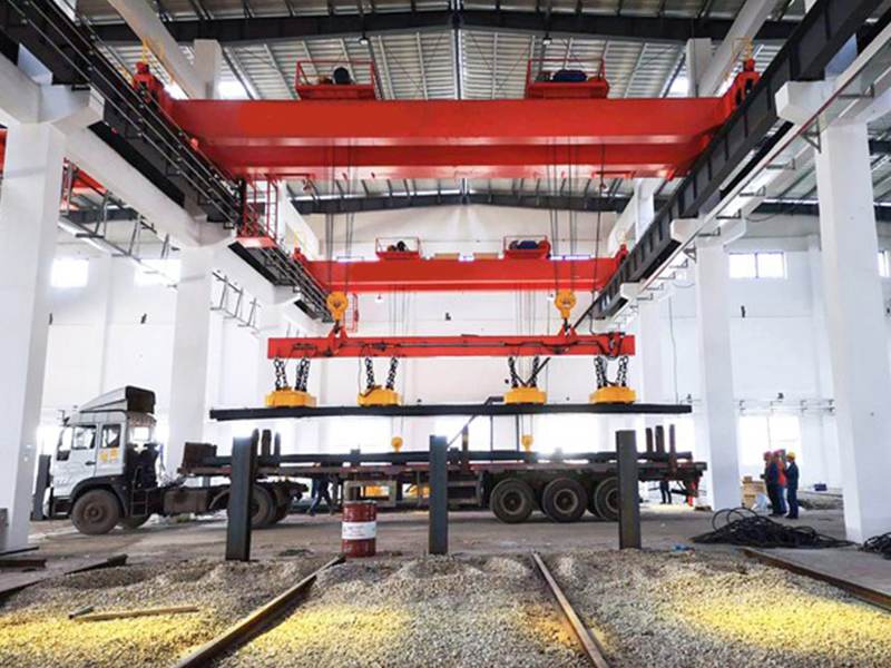 QC Type electromagnetic double-girder bridge cranes