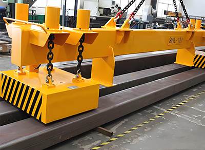 Rectangular lifting electromagnet