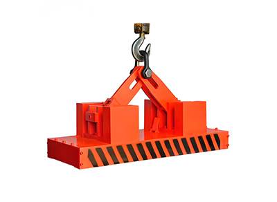 Rectangular lifting electromagnet