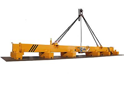 Rectangular lifting electromagnet